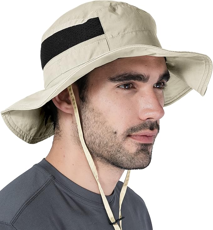 outdoor boonie sun hat - upf 50 protection for men &amp
